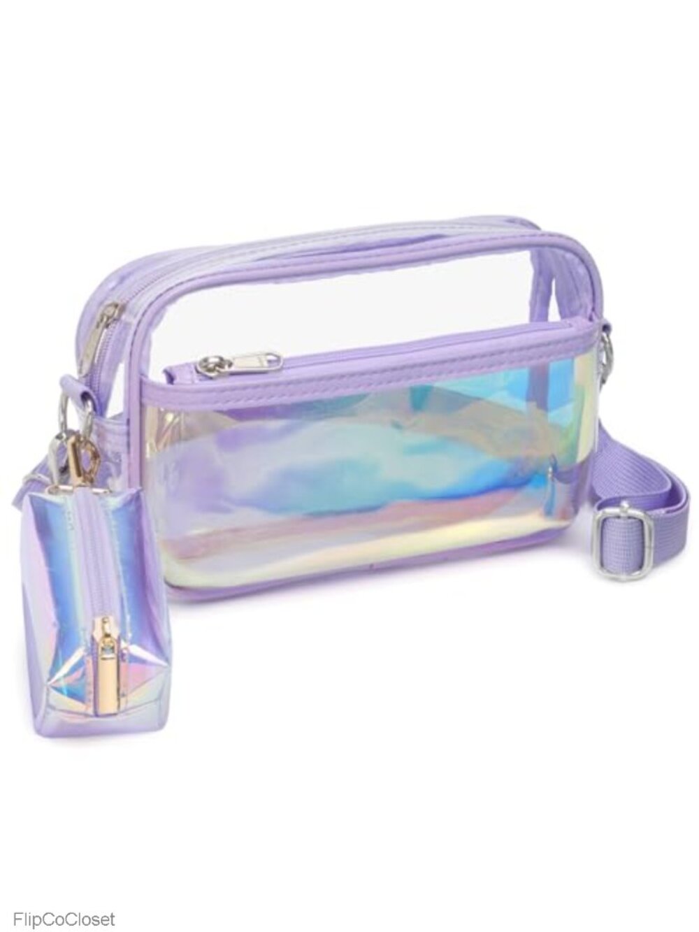 Clear Crossbody Bag Stadium Approved Concert Purse PVC